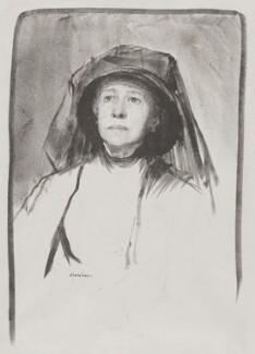 A portrait of Isabella Augusta Gregory