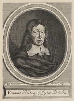 A portrait of John Milton