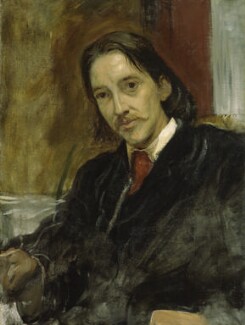 A portrait of Robert Louis Stevenson