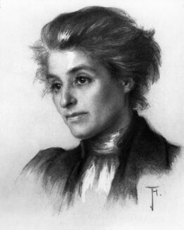 A portrait of Beatrice Potter