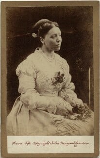 A portrait of Anne Isabella Thackeray Ritchie