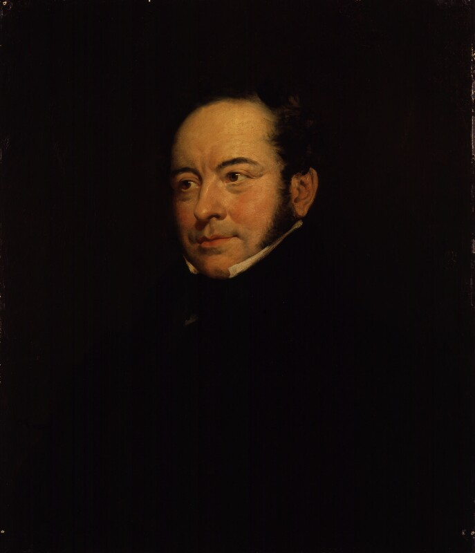 A portrait of Theodore Hook