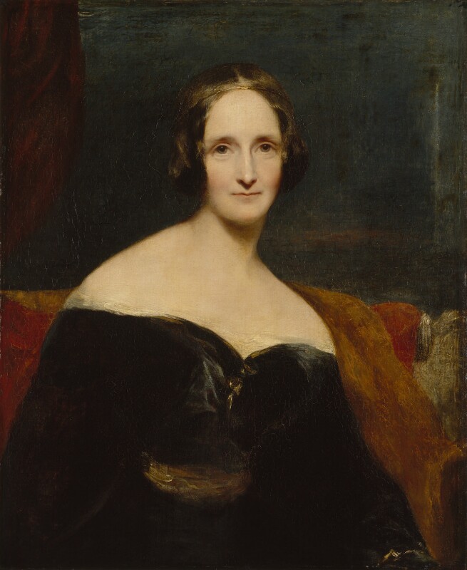 Portrait of Mary Shelley