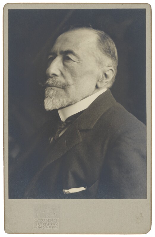 A portrait of Joseph Conrad