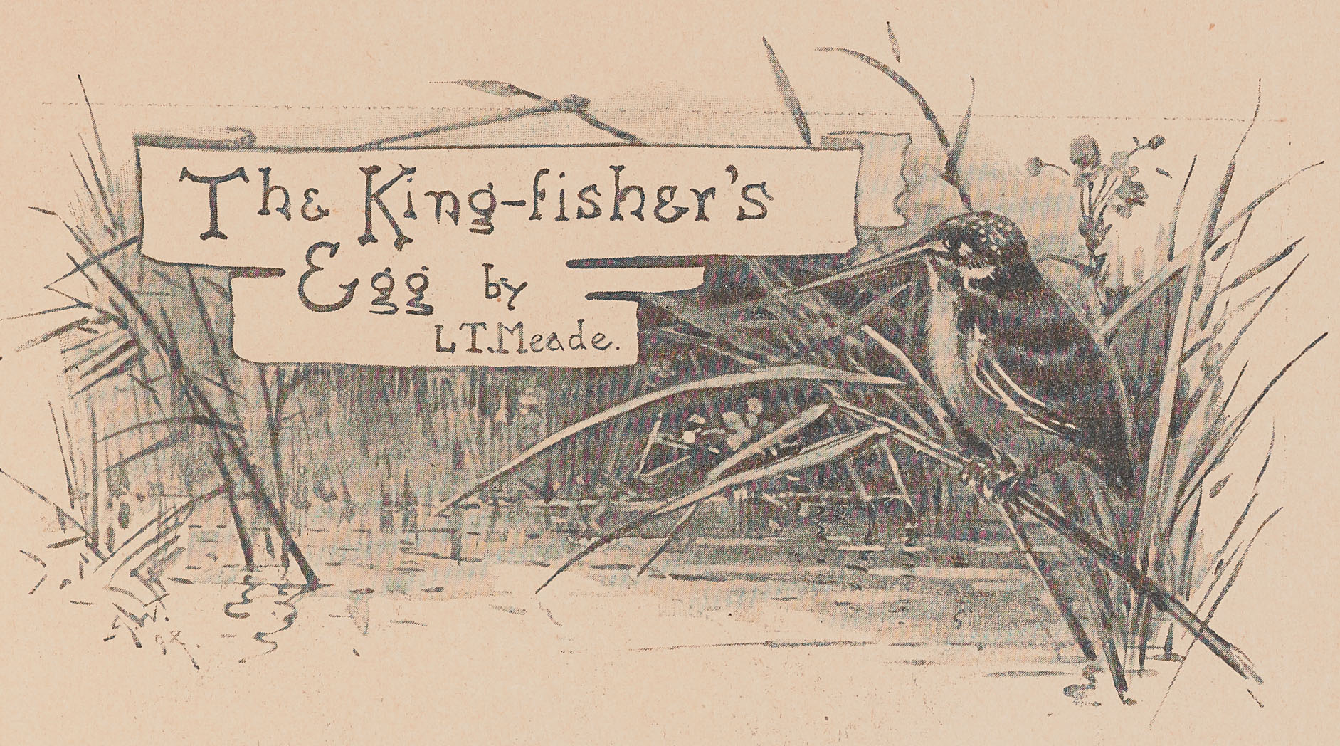 A sample page from The King-fisher’s Egg by L. T. Meade