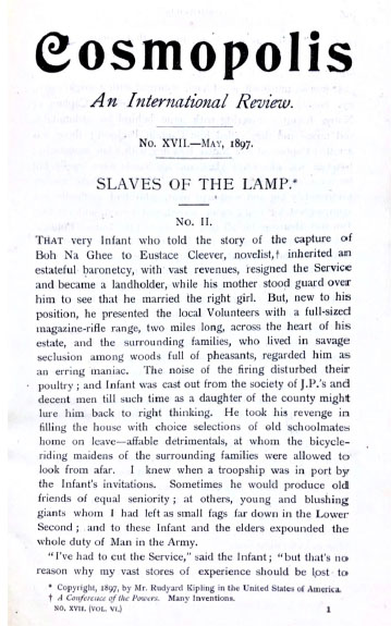 A sample page from Slaves of the Lamp, Part 2 by Rudyard Kipling