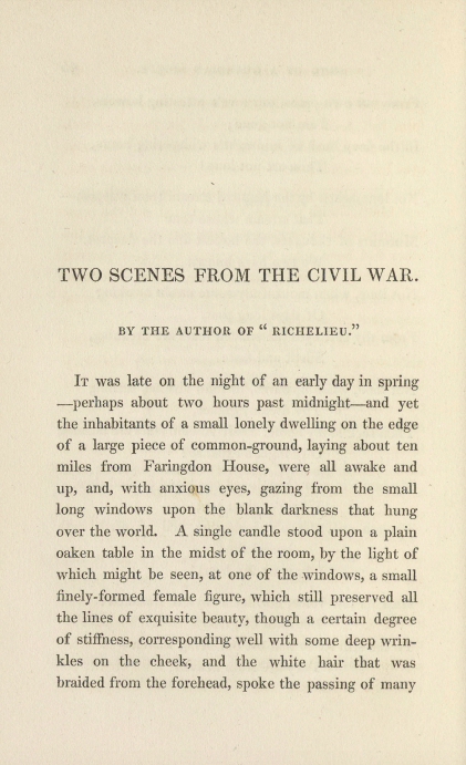 A sample page from Two Scenes from the Civil War by Anonymous