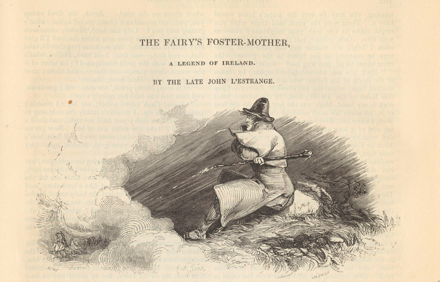 A sample page from The Fairy's Foster-Mother: A Legend of Ireland by John L’Estrange