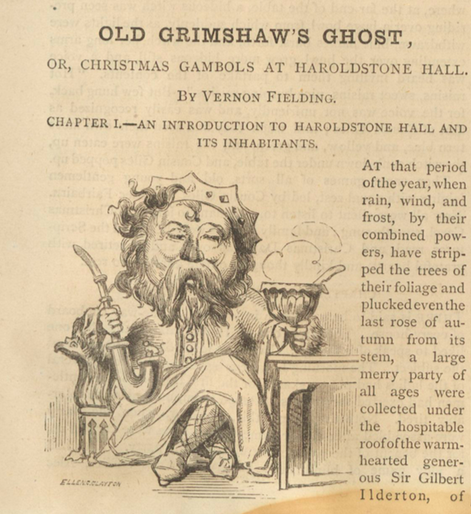 A sample page from Old Grimshaw's Ghost, Part 2 by Vernon Fielding