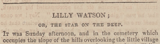A sample page from Lilly Watson; or, The Star on the Deep by Anonymous