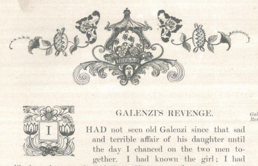 A sample page from Galenzi's Revenge by Allan Monkhouse