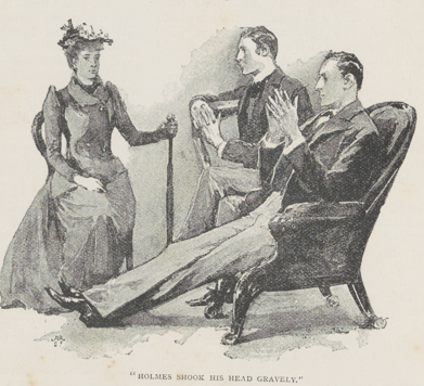 A sample page from The Adventure of the Copper Beeches by Arthur Conan Doyle