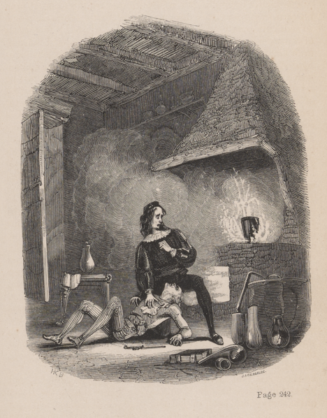 A sample page from The Alchymist by Thomas Kibble Hervey