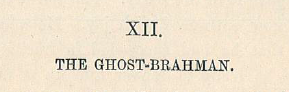 A sample page from The Ghost Brahman by Lal Behari Day
